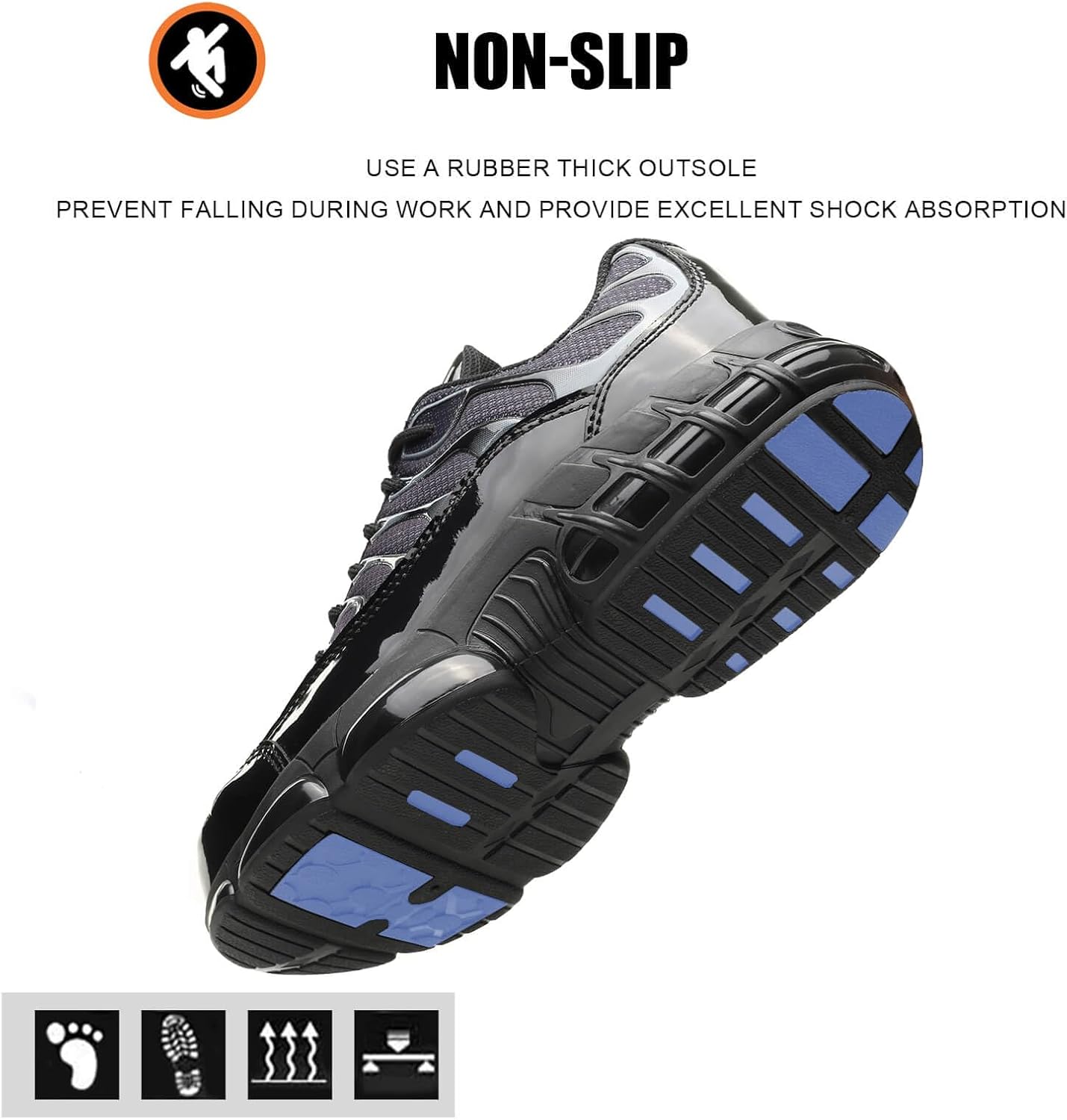 Ultra-Lightweight Steel Toe Safety Sneakers
