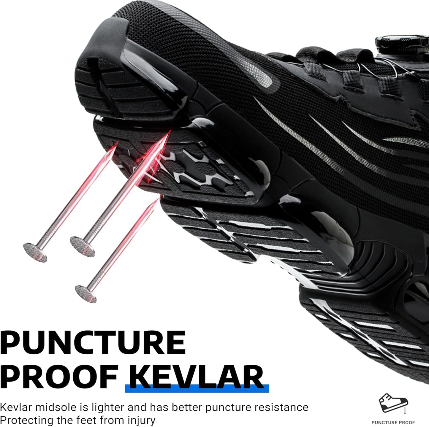 Indestructible Air Cushion Work Sneakers