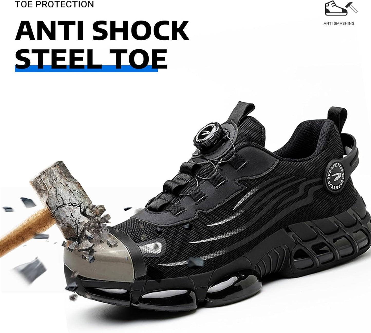 Indestructible Air Cushion Work Sneakers