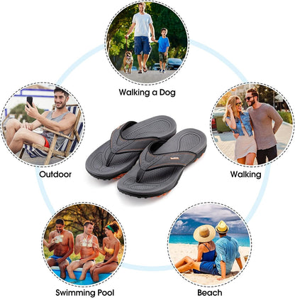 Premium Leather Arch Support Sandals
