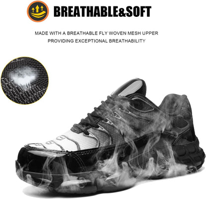 Ultra-Lightweight Steel Toe Safety Sneakers